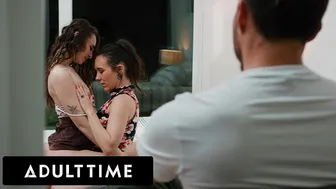 Brunette Liz Jordan Scissor Fucks Lesbian Boss Sinn Sage to Please Boyfriend