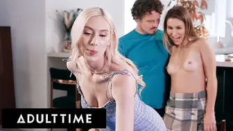 Paige Owens and Kay Lovely Turn Strip Pool Into a Wild Fuck Session with Their Hung Stud