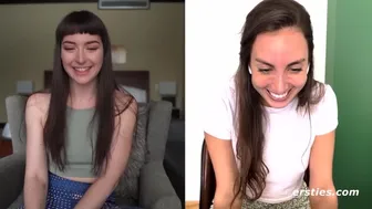 German Amateur Lesbians Explore Each Other's Wet Pussies