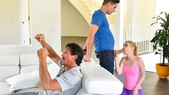Blonde MILF Seduces Younger Lover For Steamy Hardcore Fuck Session