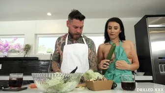 Voluptuous European Star Takes Intense Anal in Rough Session