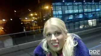 College Blonde's Intense Blowjob and Ball Worship in Raw POV Action