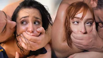 Explosive Loads Unleashed on Submissive Redheads in Rough Anal Encounters