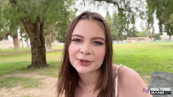 Brunette Teen Adrianna Jade Shows Off Her PAWG Skills in a Steamy First Audition Scene