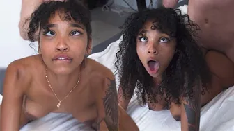 Barbie Rous Begs for More as Martin Spell Pumps Her Tight Ebony Pussy