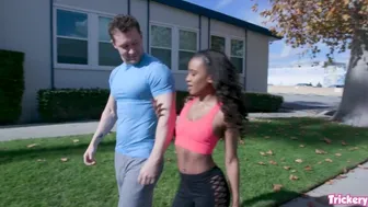Demi Sutra Seduced by Stranger's Trickery in Wild Interracial Encounter