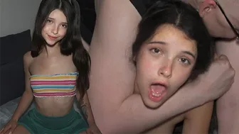 Young Spanish Teen Obsessed With Rough Hardcore Sex and Massive Creampies