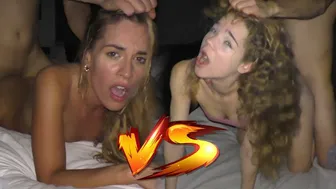 Who Fucks Harder: Eveline Dellai and Sabrina Spice in Rough Sex Showdown