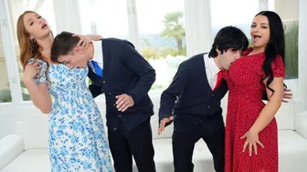 Shy Stepsons Learn to Please Women with Their Stepmoms' Guidance