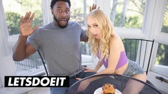 Blonde Teen Braylin Bailey Takes Massive BBC After Washing Machine Mishap