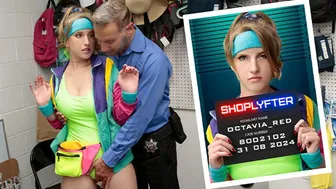 Blonde Teen Octavia Red Strip-Searched and Fucked After Failed Store Heist