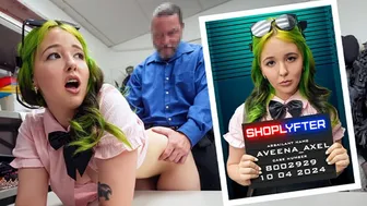 Bubble Butt Green-Haired Cutie Learns Her Naughty Lesson with Rough Sex