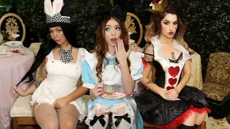 Alice's XXX Adventures Unleash Group Revelry & Magical Orgies