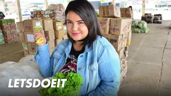 Curvy Latina BBW Xiomara Soto Takes Rough Hardcore Anal and Creampie
