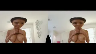 Nia Nacci fucks you with her huge tits in virtual reality