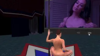 Hot pornstars strip and play in an interactive club scene