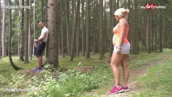 Caught him stroking his cock and gave him a helping hand