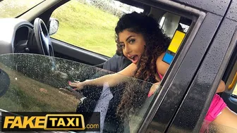 Asian Marina Maya enjoys a huge black cock in the backseat