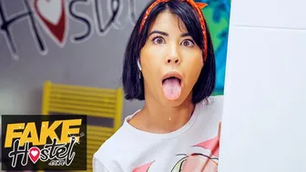 ASMR girl moans loudly as her wet pussy gets licked and fucked hard