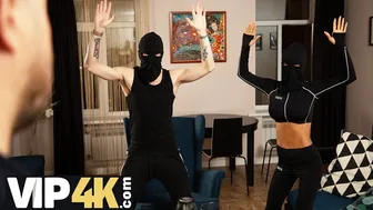 Russian thief Monika Fox gets her tight pussy stuffed by the homeowner