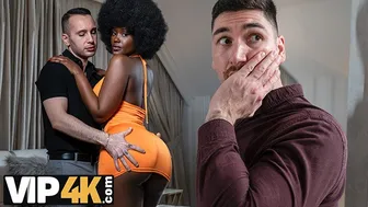 Lexi Luv fucks a black guy while her cuckold husband watches