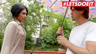 Seductive Brunette Fucks Stranger on Wild Travel Adventure