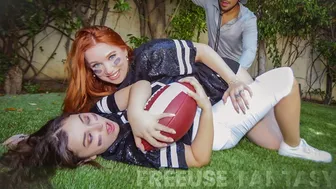 Football Coach Motivates Team with Explicit Threesome in Locker Room