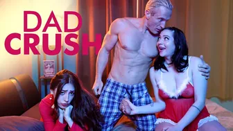 Step Cousin Seduces Stepdad in Taboo Threesome Temptation