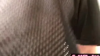 Cute teen teases with her big ass and humps in a sexy dance