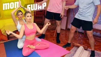 Super Hot MILFs Guide Young Men Through Tantric Sex Yoga Retreat