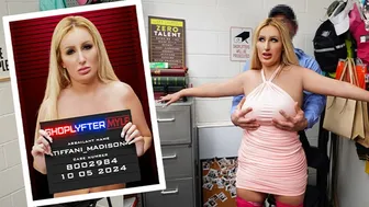 Busty Blonde MILF Gets Rough Cavity Search and Hardcore Punishment