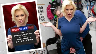 Naughty Blonde Nurse Caught Stealing Supplies & Fucked Hard