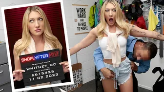 Entitled Whitney Gets Rough POV Sex After Shoplifting with Fake Card