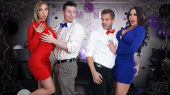 Hot Stepmoms Belle And Nina Dolci Prep Their Boys Prom Night