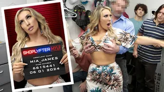 Authority Figure's Invasive Search Sparks Voluptuous Stepmom's Public Gangbang