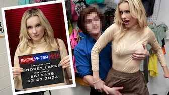 Reverend's Blonde Wife Lindsey Lakes Gets Rough Cavity Search After Shoplifting Arrest